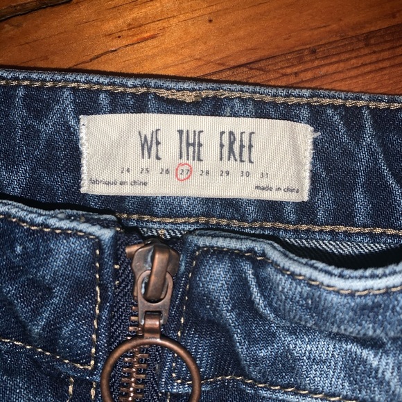We the Free Denim mini skirt - Picture 2 of 5